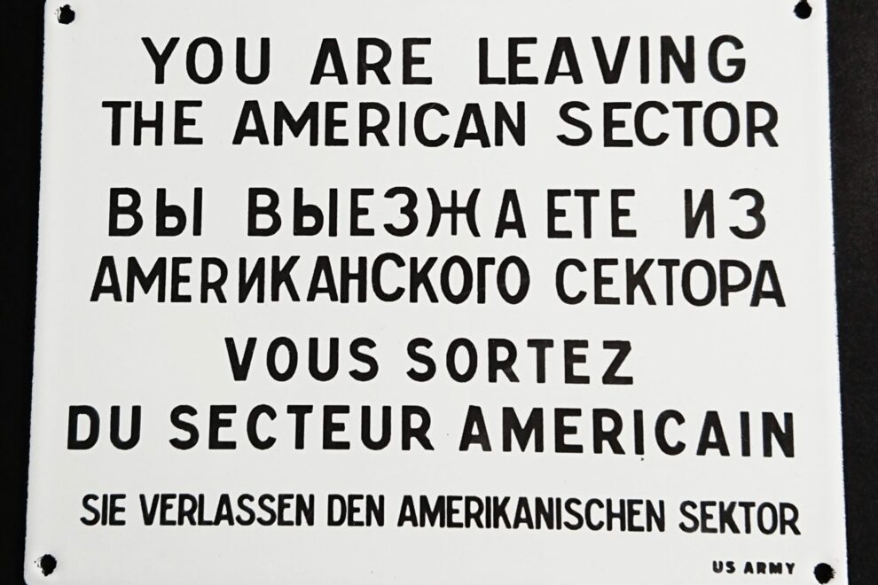 plaque émaillée 14x10cm Secteur Américain - Sélénium