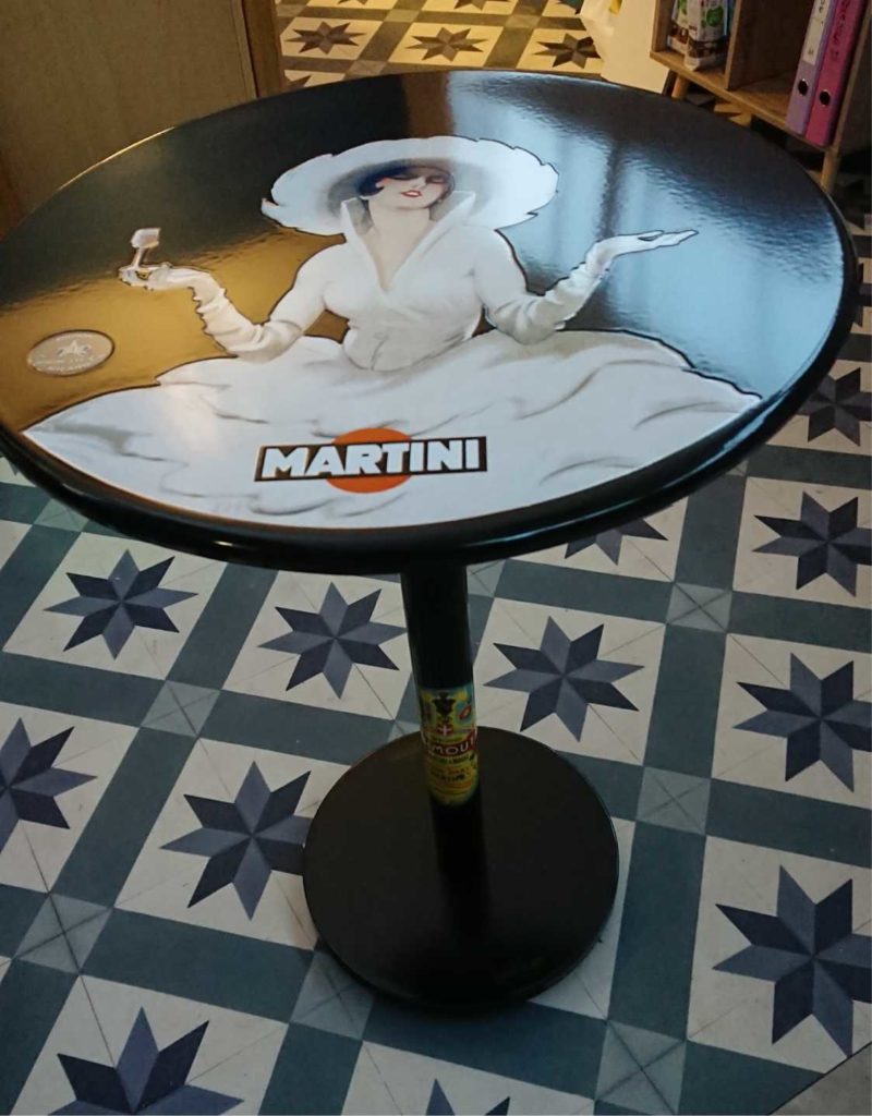 Table Clarys martini Sélénium
