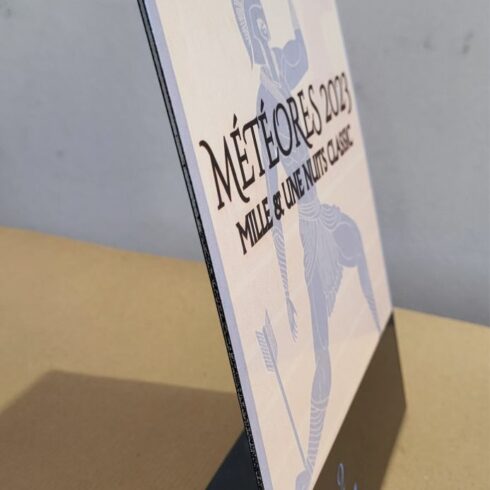 Trophée émaillé à poser - Mille et une Nuits Classic 2023 - Sélénium