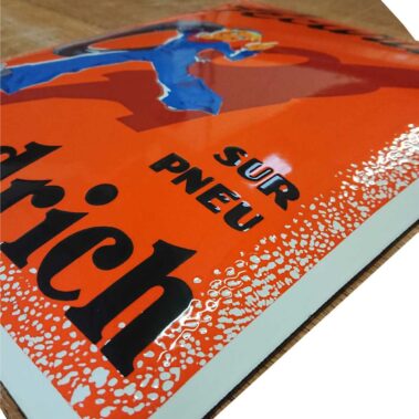 plaque émaillée bombée Goodrich 30cm x 40cm Sélénium