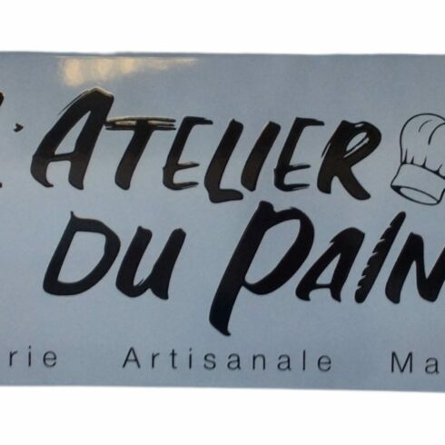 Plaque émaillée 1m x 50cm, 4 trous avec œillets, L'Atelier du Pain Québec - Sélénium